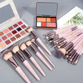 Kit Profissional 30 Pincéis Maange com Estojo | Base Sombras Blush