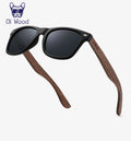 Óculos de Sol Madeira Natural Polarizados TR90 | Oi Wood Masculino