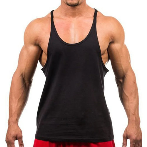 Singlet Algodão Ginásio Bodybuilding | Jogger Training Vest Sleeveless