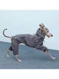Casaco de Inverno para Greyhound e Whippet – Impermeável, Corta-Vento e 4 Patas