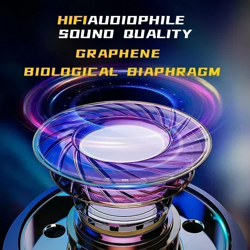 Auscultadores Bluetooth Sem Fios para Telemóvel com Cancelamento de Ruído e Som HD