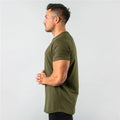 T-Shirt Fitness Bodybuilding Manga Curta | Sport Running Workout Gym Tee