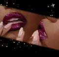 Batom Glitter Diamante 7 Cores | Metálico Pérola À Prova de Água