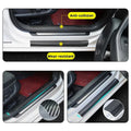 Fita de Fibra de Carbono para Carro 1-5m – Proteção DIY Impermeável para Espelhos e Portas