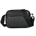 Mala Ombro Business PU Couro Leve | Alça Larga Crossbody Designer