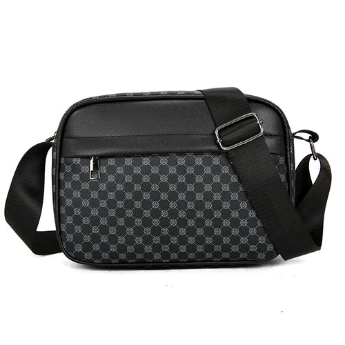Mala Ombro Business PU Couro Leve | Alça Larga Crossbody Designer