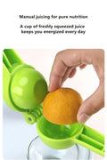 Espremedor Manual Mini Limão e Laranja | Prático Portátil Cozinha