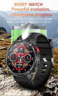 Smartwatch Militar T-Rex3 Ultra | GPS Bússola 5ATM 1100mAh Ecrã AOD