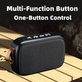 Coluna Bluetooth 5.0 Mini Oxford | 3D Estéreo HiFi Surround Exterior