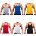Singlet Algodão Ginásio Bodybuilding | Jogger Training Vest Sleeveless