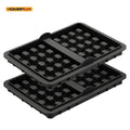 Molde Silicone Waffle Quadrado | Bolo Chocolate Candy Sabonete Pastelaria