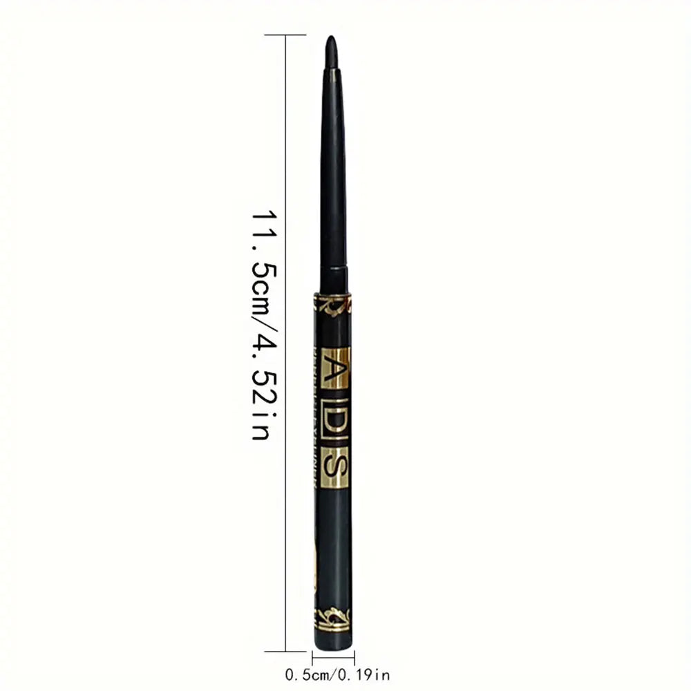 Lápis de Olhos Preto À Prova de Água | Pack 3 ou 9 Longa Duração