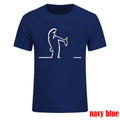 T-Shirt La Linea Cómica – Estampa Gráfica Divertida, Algodão Premium, Casual