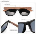 Óculos de Sol Madeira Natural Polarizados TR90 | Oi Wood Masculino