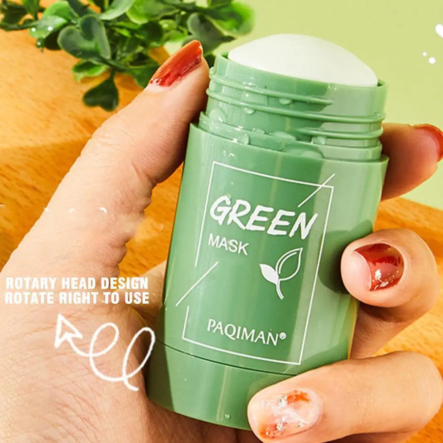 Máscara Chá Verde Purificante | Poros Pontos Negros Acne Coreano