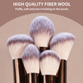 Kit 13 Pincéis Premium Maange + 2 Esponjas Air Cushion | Completo
