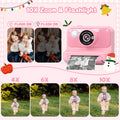 Câmara Infantil 1080P com Impressão Instantânea | Mini Digital Crianças