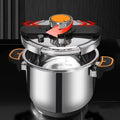 Panela de Pressão Inox 4L/6L/8L | Trava Única Mão Gás e Indução