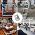 Suportes de Canto em Alumínio para Perfis 2020/3030/4040 – Para CNC e Estruturas Modulares