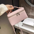 Mini Mala Grão Lichia Premium Niche | Lunch Box Crossbody Exquisite