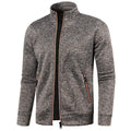 Blusão Gola Alta Zipper Streetwear | Outdoor Casual M-4XL Manga Longa