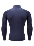 T-Shirt Sportswear Slim Manga Longa 2025 | Outono Corrida Training Ginásio