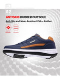 Mocassins Desportivos Masculinos Impermeáveis – Sola Macia, Antiderrapante, até Tamanho 48