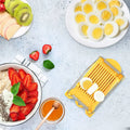 Cortador Enchidos Ovos Queijo Inox | Banana Morango Fatiador Multi