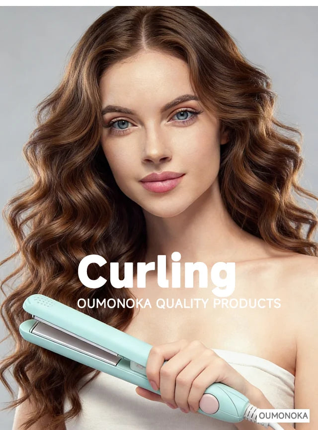 Prancha de Cabelo Profissional para Alisamento Rápido com Tecnologia Anti-Frizz