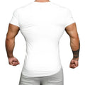 T-Shirt Slim Fit Algodão Lisa | Respirável Ginásio Bodybuilding Verão