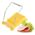 Cortador Enchidos Ovos Queijo Inox | Banana Morango Fatiador Multi