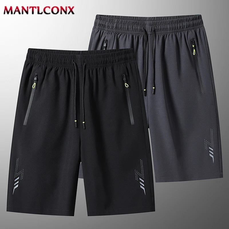 Calções Desportivos Cool Preto Cinza | Running Jogging Ginásio Casual