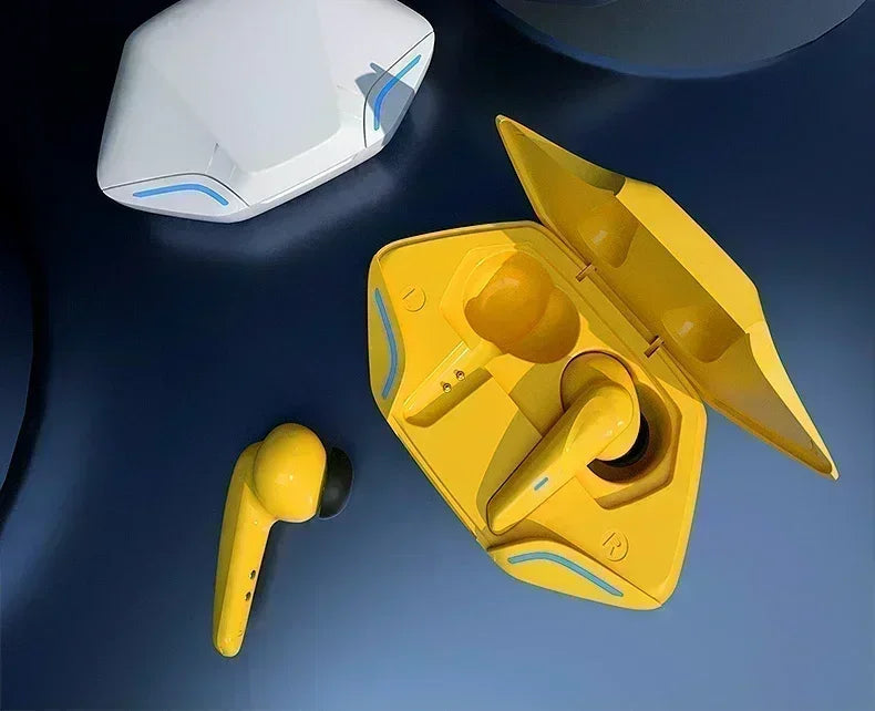 Auscultadores Bluetooth Sem Fios para Telemóvel com Cancelamento de Ruído e Som HD