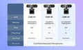 Webcam EMEET C60E 4K 1440P | Autofocus Videochamadas Conferências