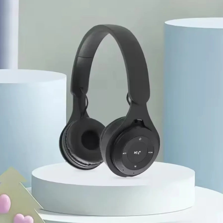 Auscultadores Bluetooth Sem Fios para Telemóvel com Cancelamento de Ruído e Som HD