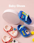 Children Garden Shoes Cute EVA Cartoon Beach Sandals Babies Summer Slippers High Quality Soft Kids Outdoor Slippers Flip Shoes
