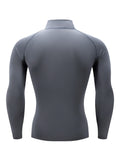 T-Shirt Sportswear Slim Manga Longa 2025 | Outono Corrida Training Ginásio