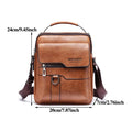 Mala Ombro Couro Alta Qualidade | Sling Travel Crossbody Fashion Homem