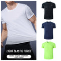 T-Shirt Ice Silk Alta Elasticidade | Respirável Secagem Rápida Ginásio