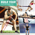 Banda de Resistência Corpo Completo | Home Gym Yoga Pilates Força