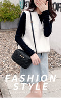 Mini Mala Messenger Tassel Bordada 2024 | Corrente Fashion Crossbody