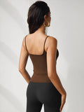 Top Vest Slim de Tricot com Alças | Verão 2025 Nova Coleção