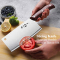 Faca de Cozinha Ultra-Afiada Inox | Fatiar Carne Chef Desossar