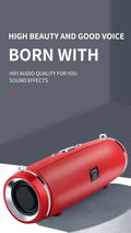 Coluna Bluetooth 200W Portátil | Som Estéreo 3D Surround TWS Rádio FM