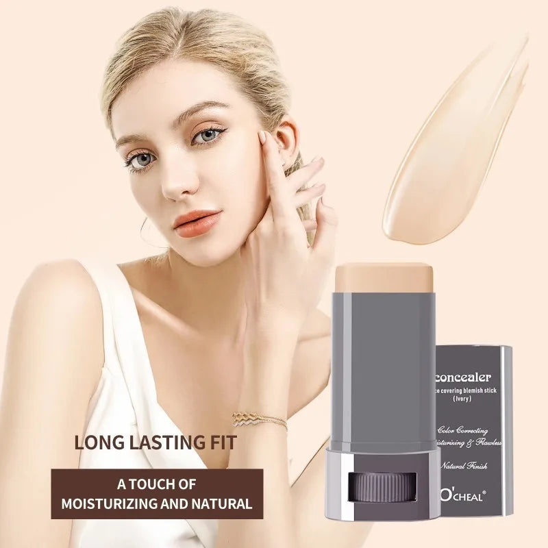 Stick de Contorno e Corretor Facial | Leve Iluminador Longa Duração