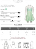 Vestido Sling Slim Costas Nuas com Babados | Cutout Elegante Sexy