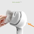 Escova a Vapor para Cães e Gatos – Remove Pelos Flutuantes e Cuida do Pelo