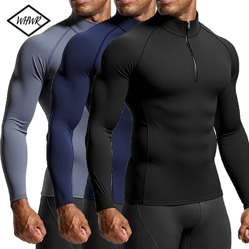 T-Shirt Sportswear Slim Manga Longa 2025 | Outono Corrida Training Ginásio