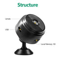 Câmara Vigilância A9 Mini WiFi 1080P | Sensor Noturno Smart Home
