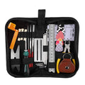 Kit de Reparação de Guitarra 26 Peças – Chaves, Chaves de Fendas e Régua de Escala
